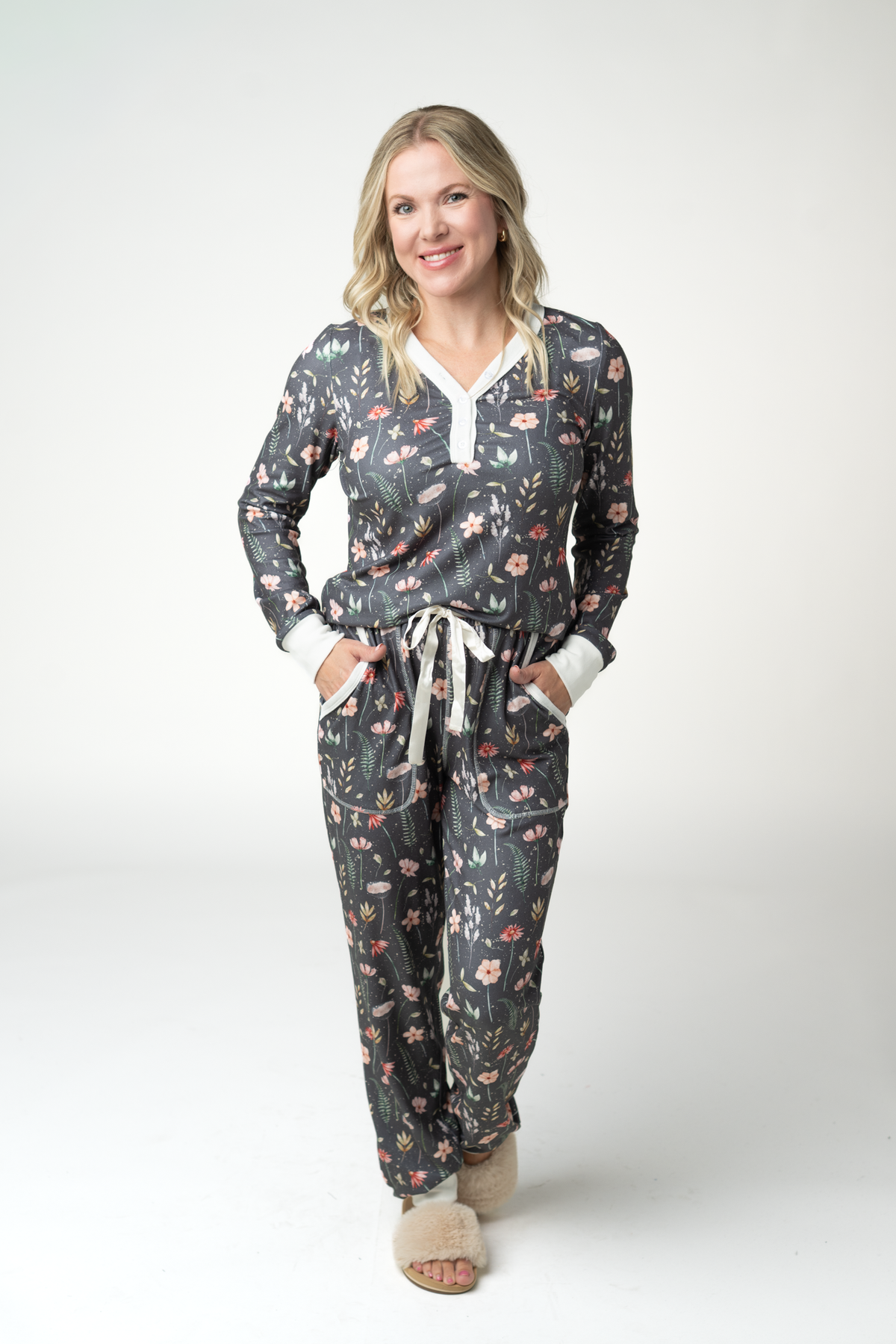 Cozy Pajama Set - Wildflower Meadow