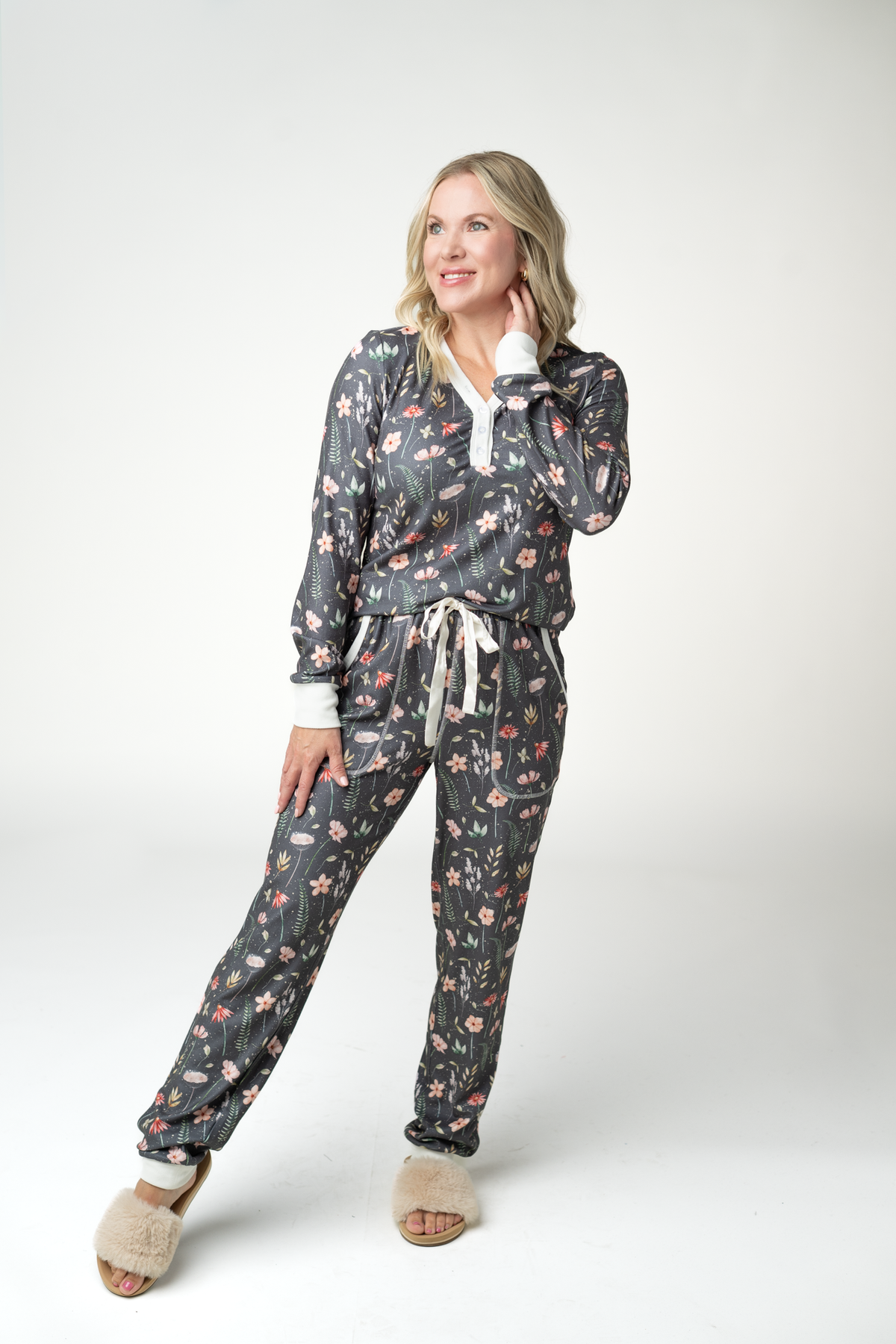 Cozy Pajama Set - Wildflower Meadow