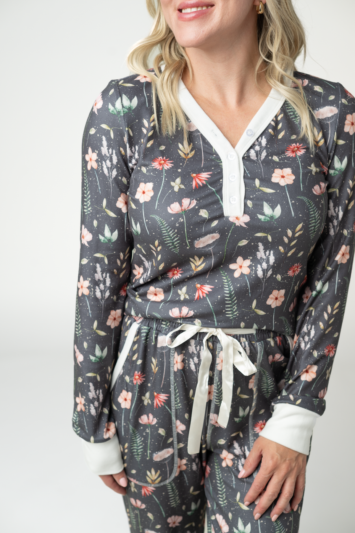 Cozy Pajama Set - Wildflower Meadow
