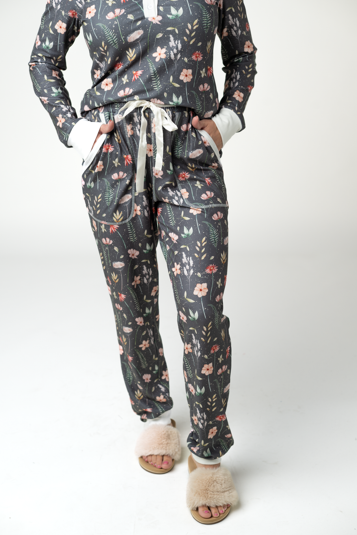 Cozy Pajama Set - Wildflower Meadow