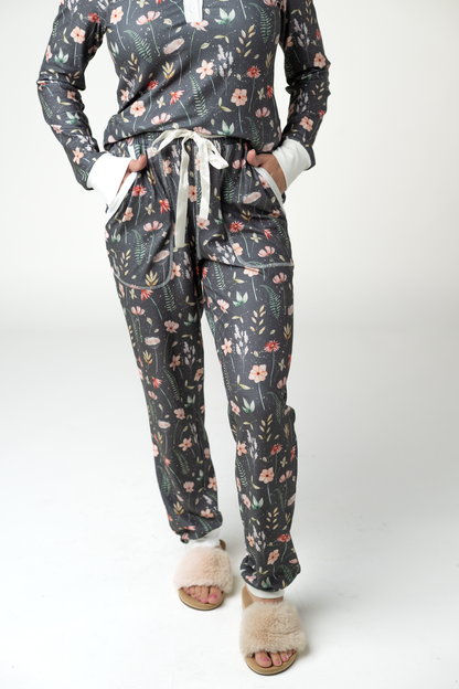 Cozy Pajama Set - Wildflower Meadow
