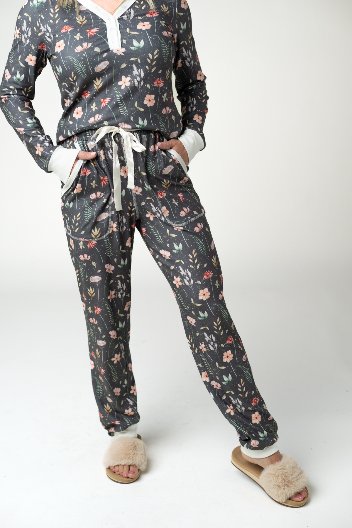 Cozy Pajama Set - Wildflower Meadow