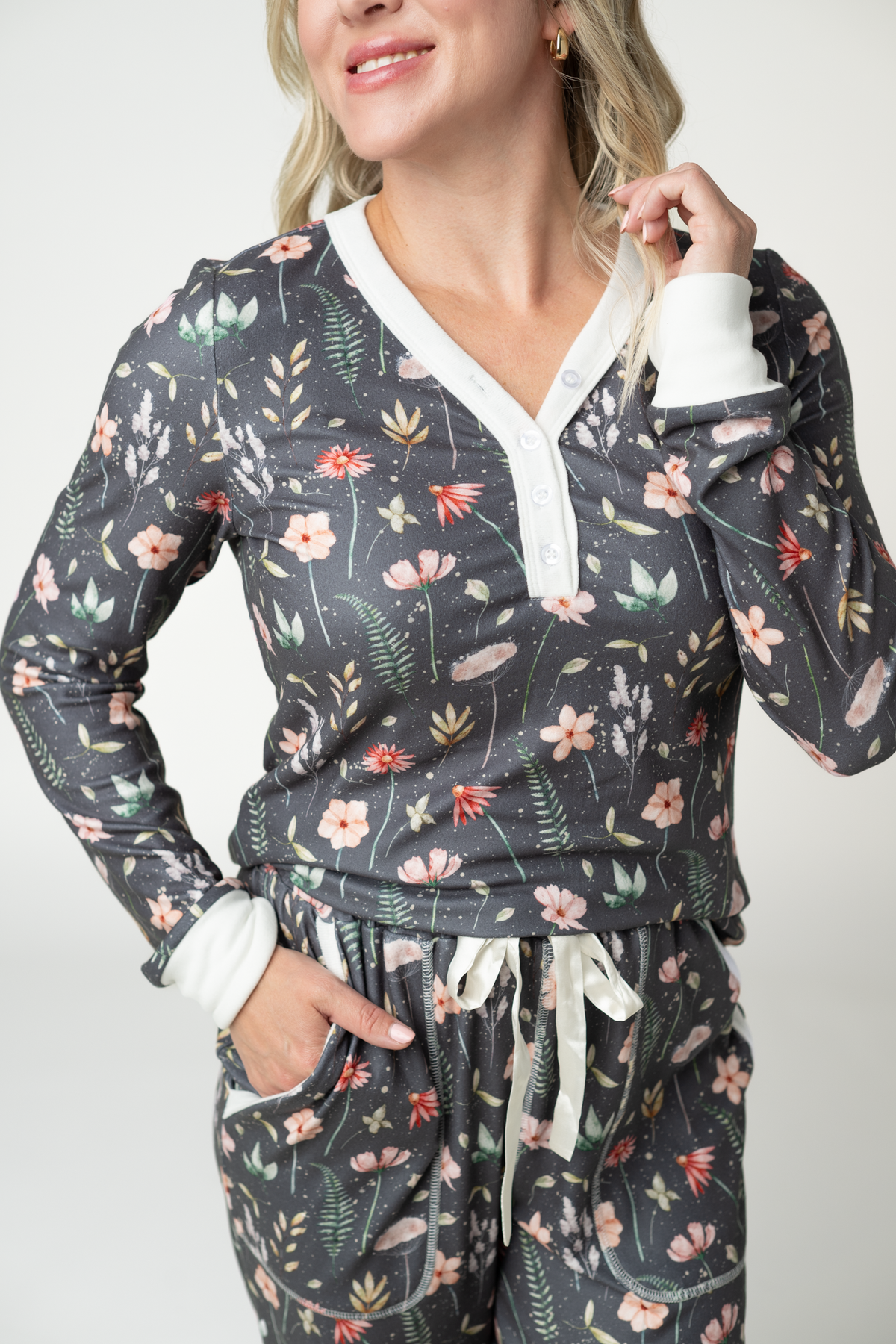 Cozy Pajama Set - Wildflower Meadow
