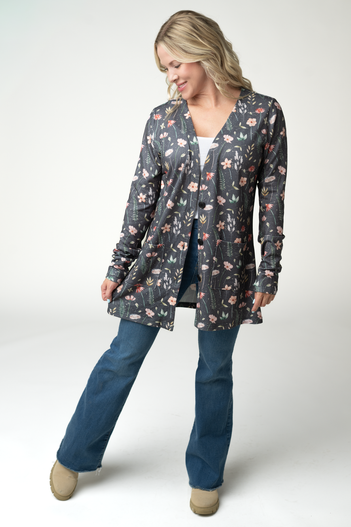 Cori Cardigan - Wildflower Meadow