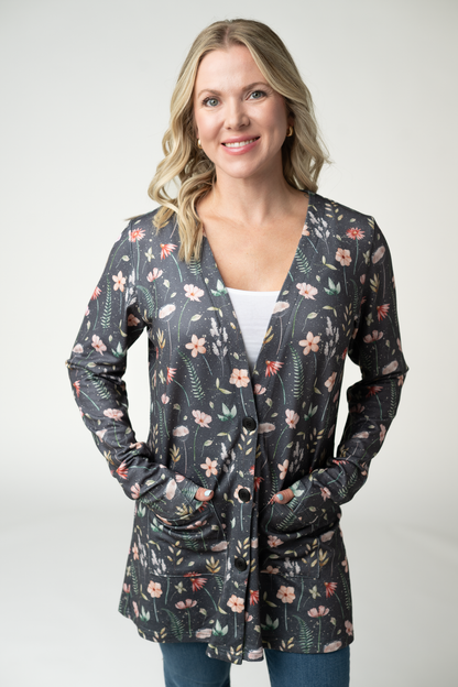 Cori Cardigan - Wildflower Meadow