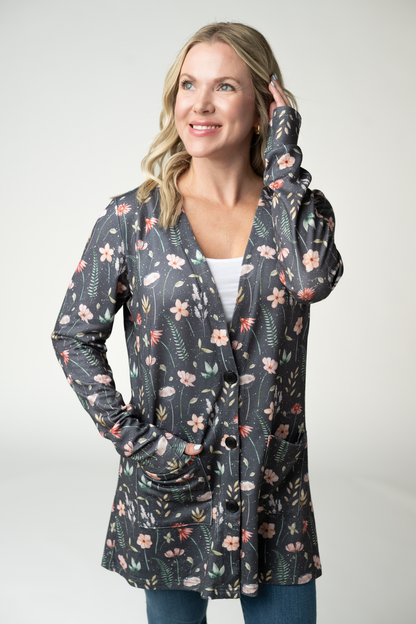 Cori Cardigan - Wildflower Meadow