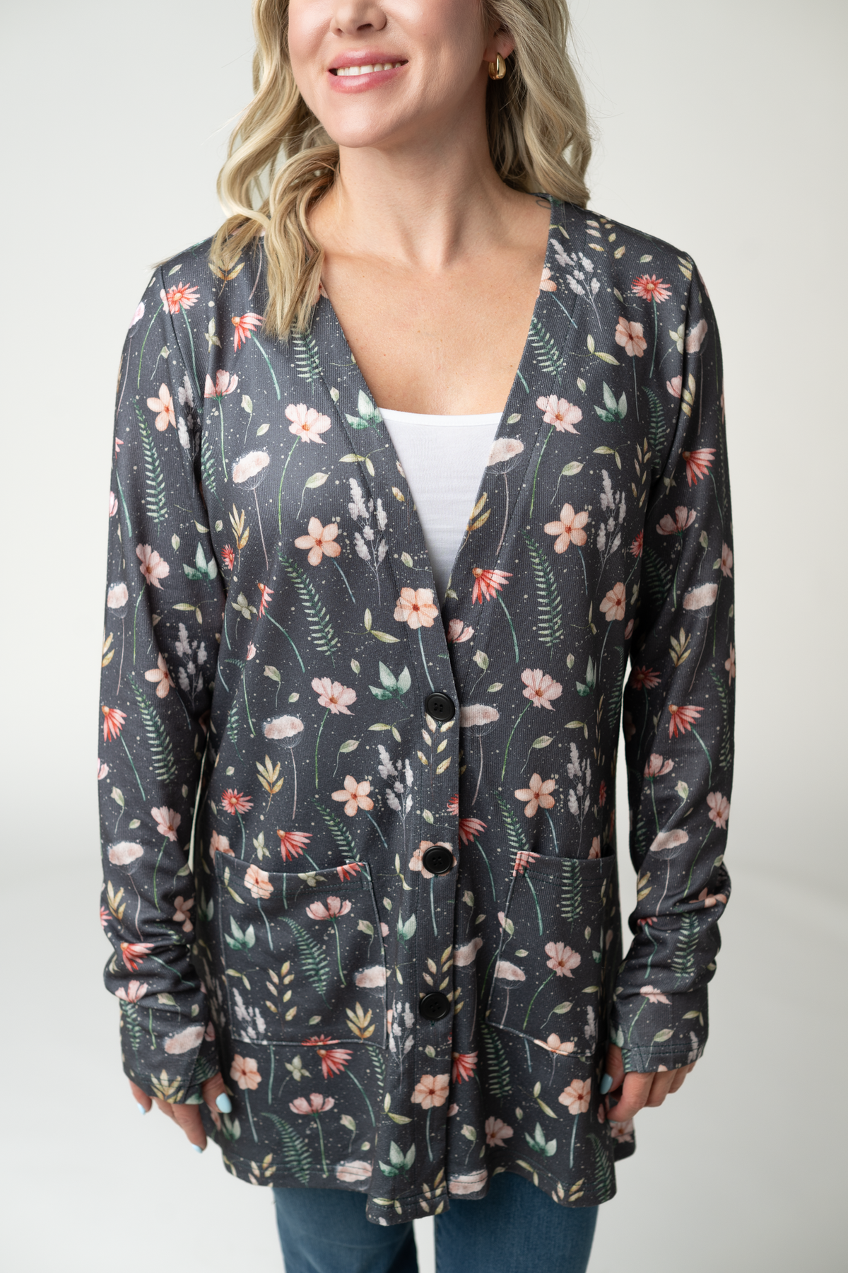Cori Cardigan - Wildflower Meadow