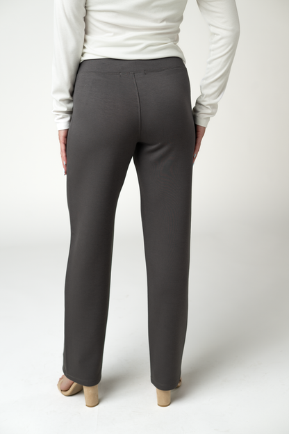 Luxe Ankle Bottoms- Charcoal