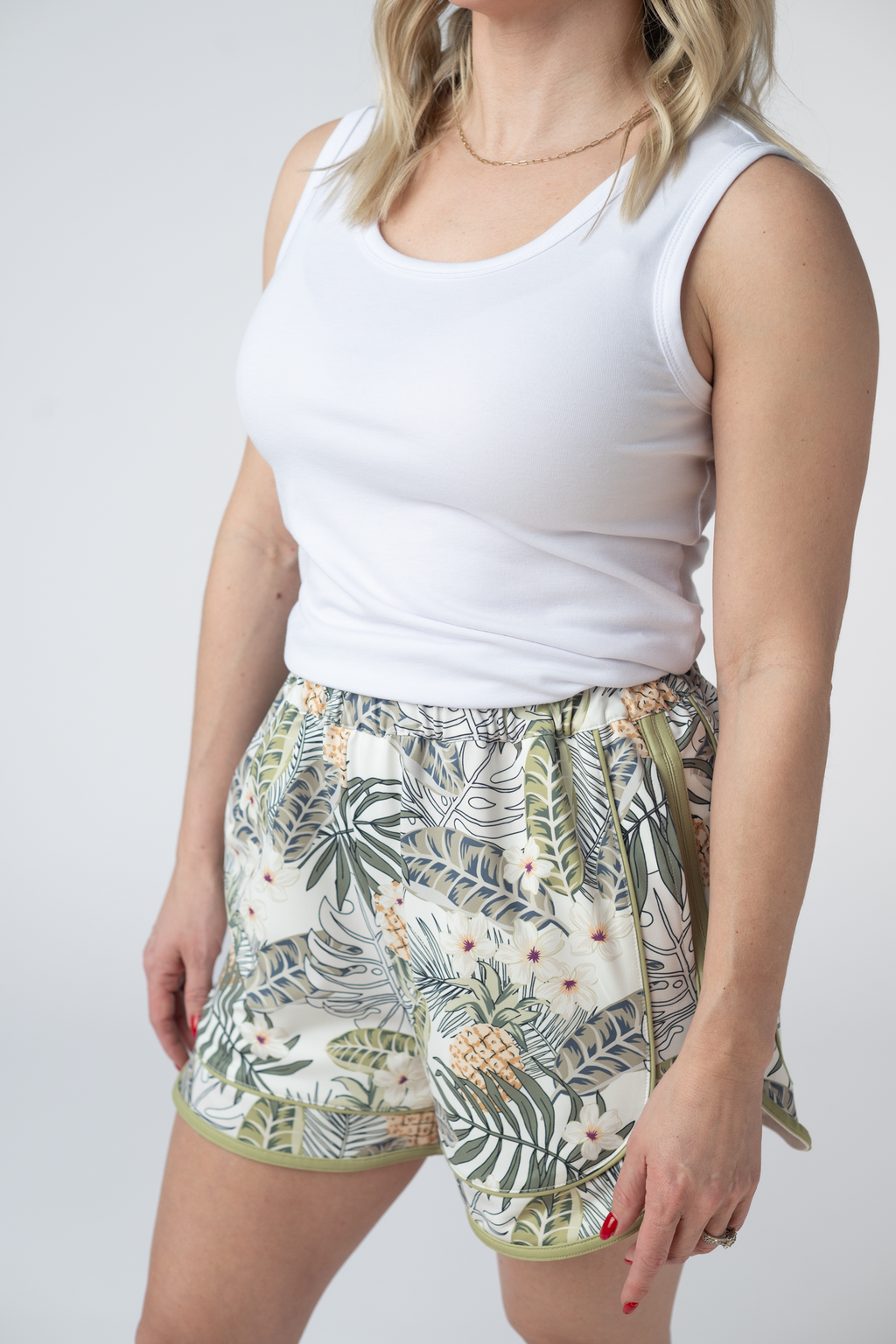 Dolphin Shorts - Pineapple Leaf