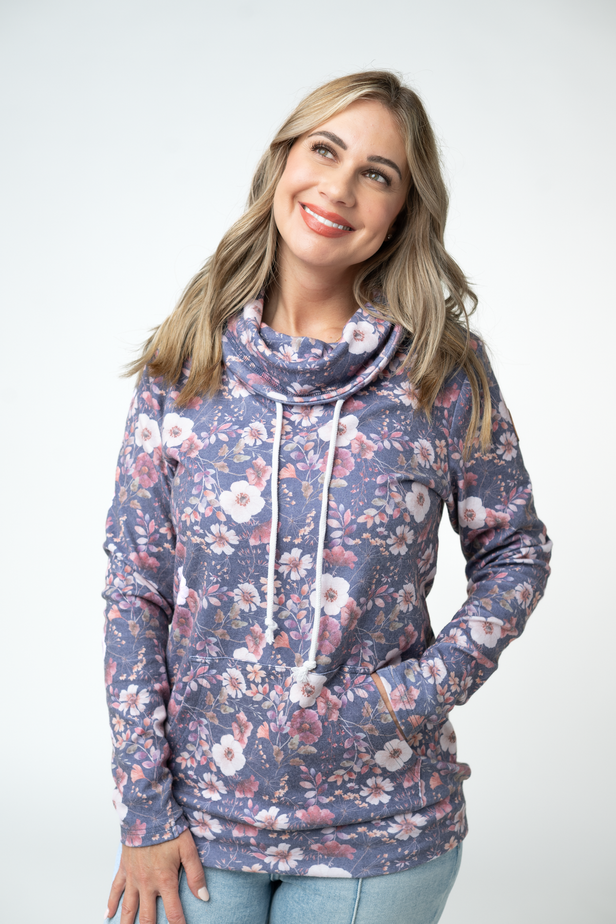Classic Funnel Neck - Blushwood Floral
