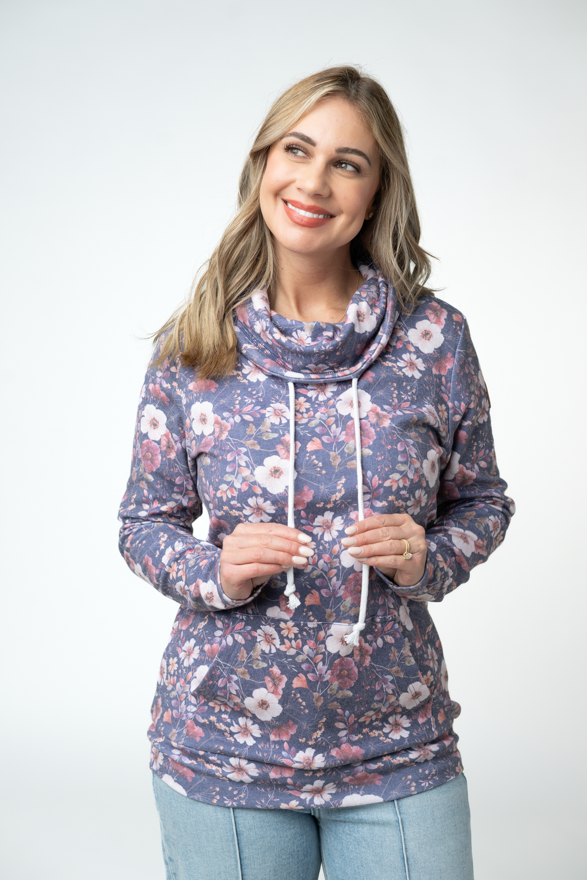 Classic Funnel Neck - Blushwood Floral