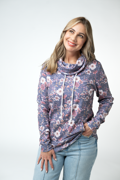 Classic Funnel Neck - Blushwood Floral