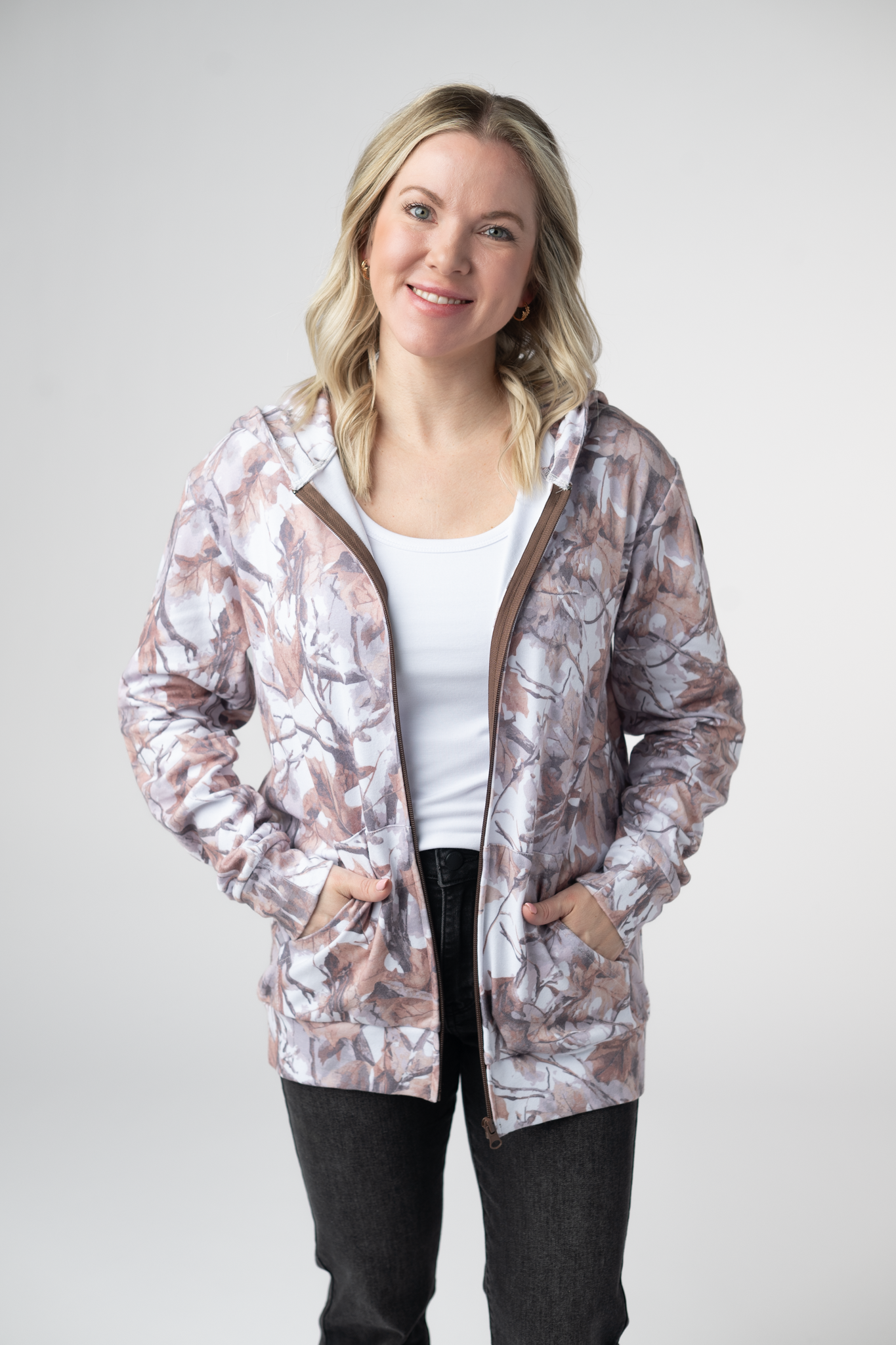 Fullzip Hoodie - Woodsy Camo