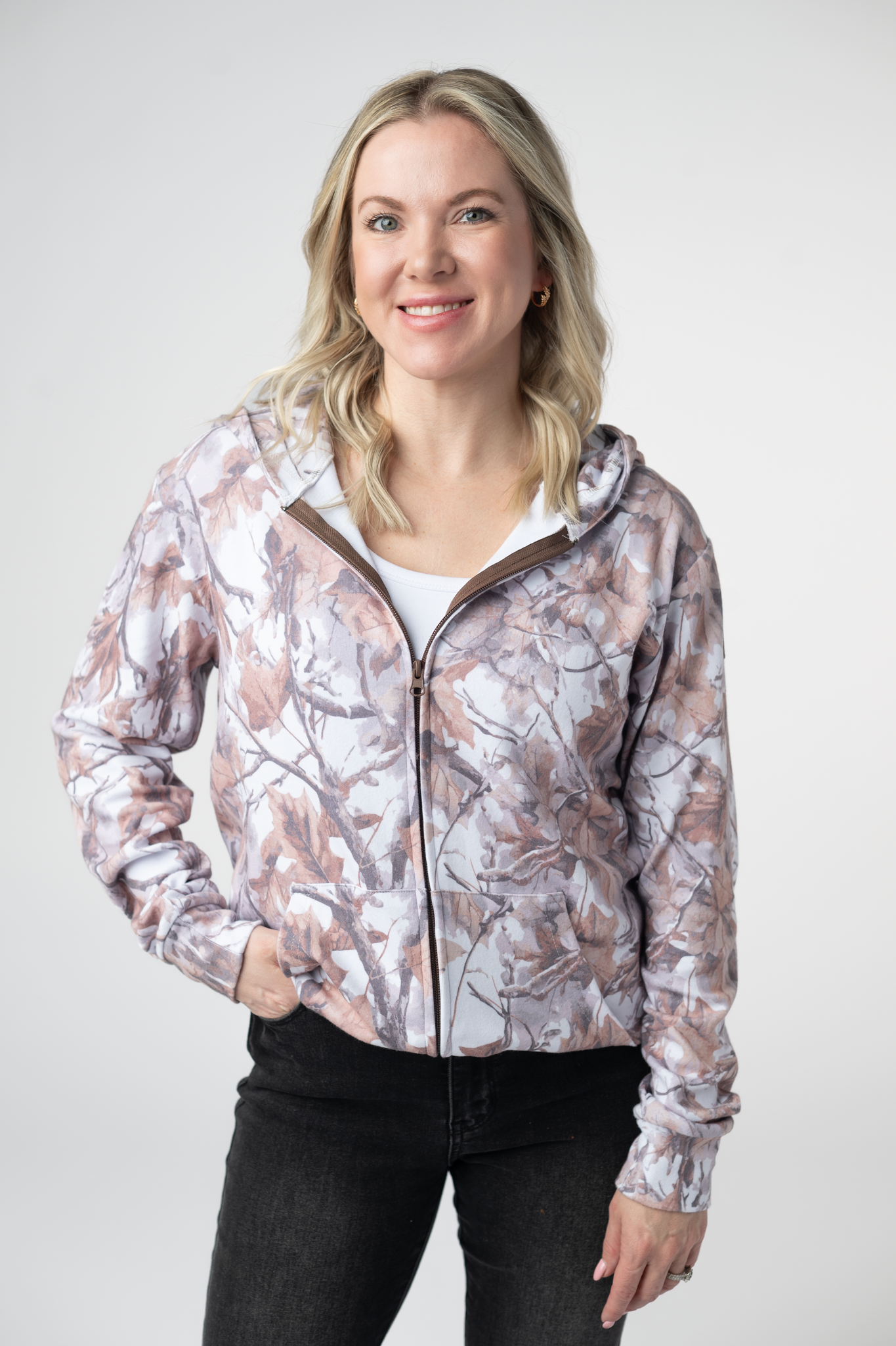 Fullzip Hoodie - Woodsy Camo