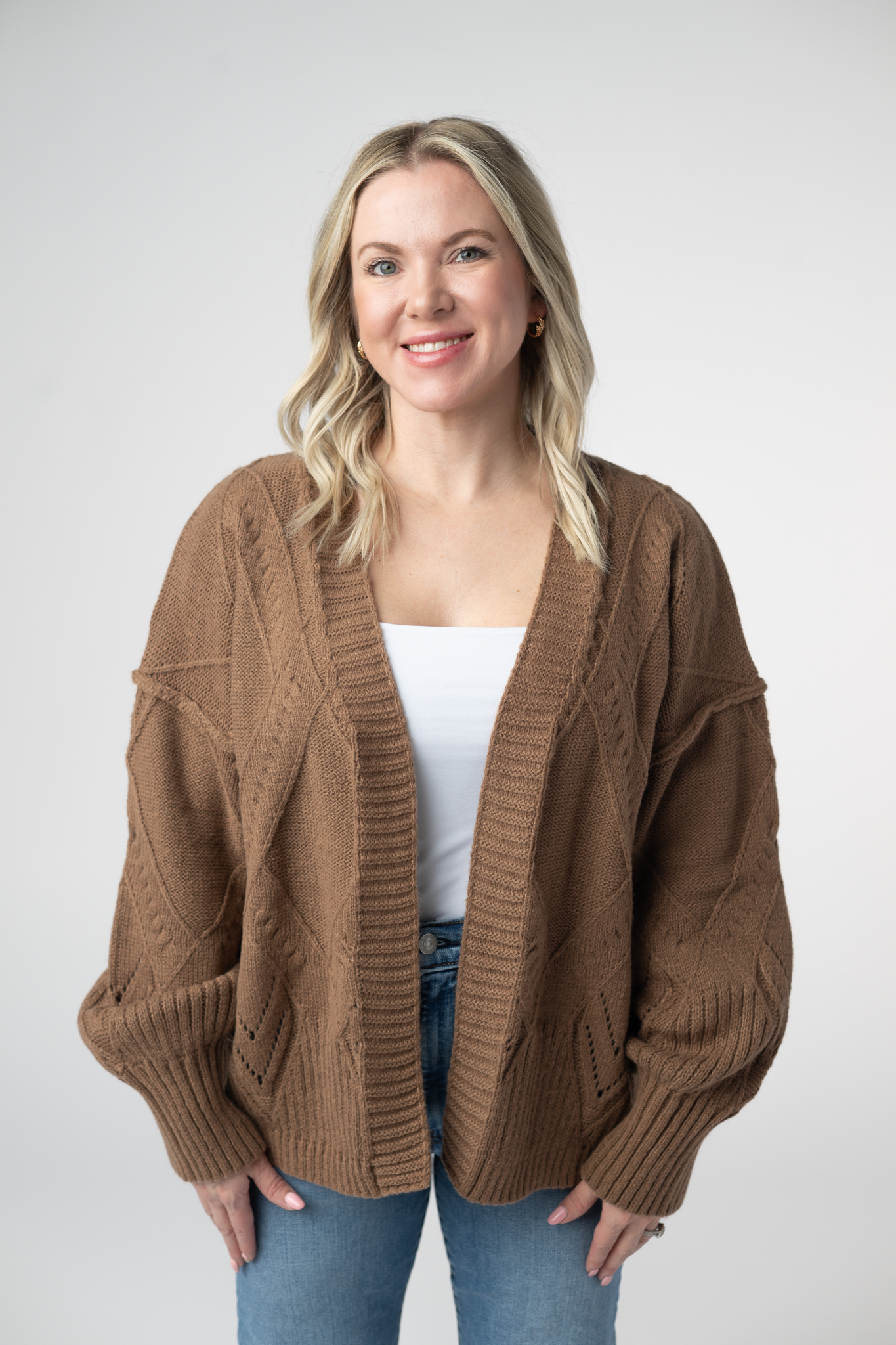 Willow Cardigan - Mocha