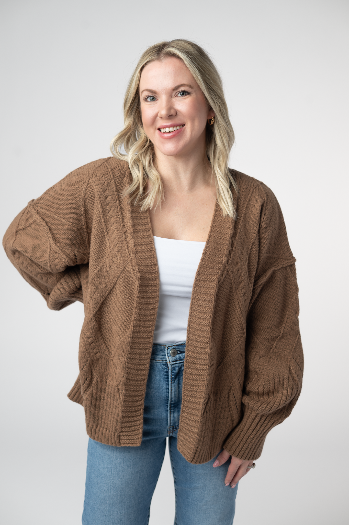 Willow Cardigan - Mocha