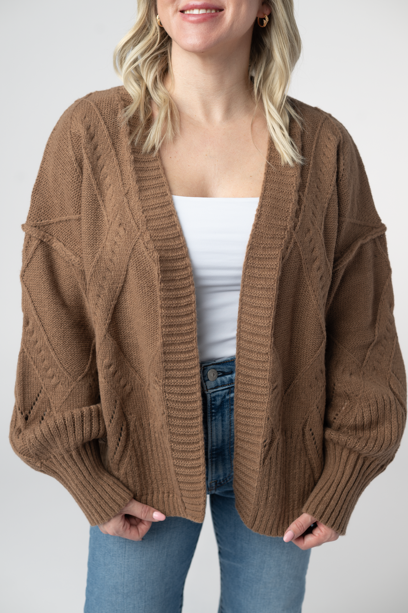 Willow Cardigan - Mocha
