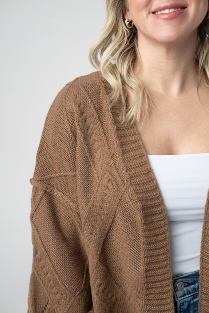 Willow Cardigan - Mocha