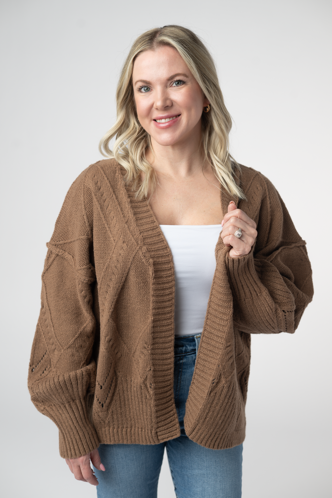 Willow Cardigan - Mocha