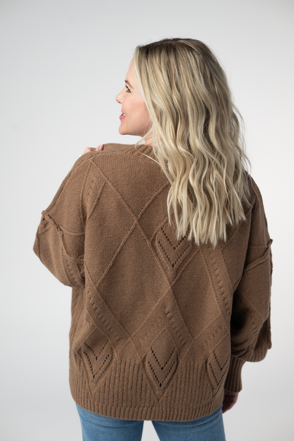 Willow Cardigan - Mocha
