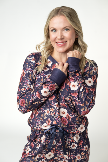 Cozy Pajama Set - Blushwood Floral