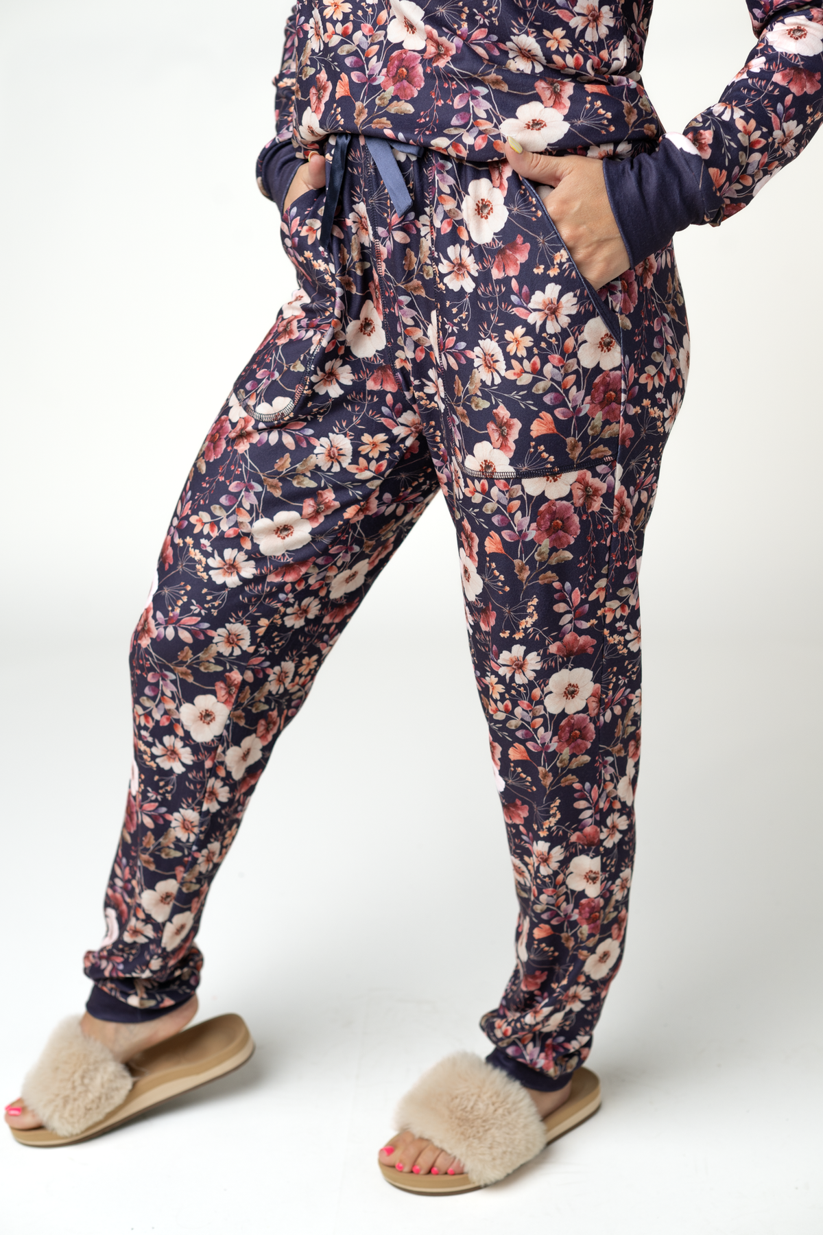 Cozy Pajama Set - Blushwood Floral