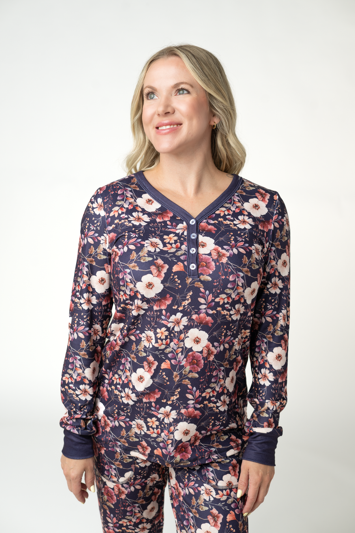 Cozy Pajama Set - Blushwood Floral