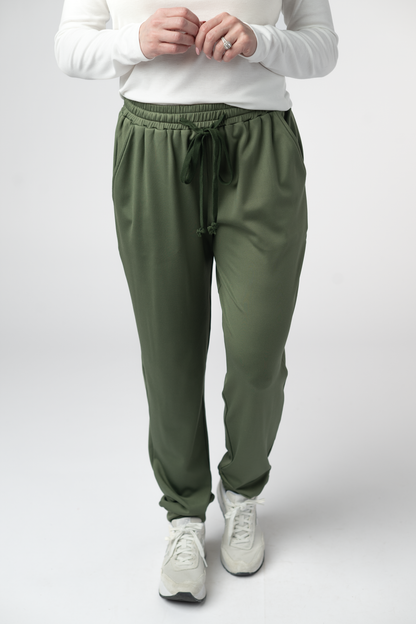 Cloud Joggers - Olive