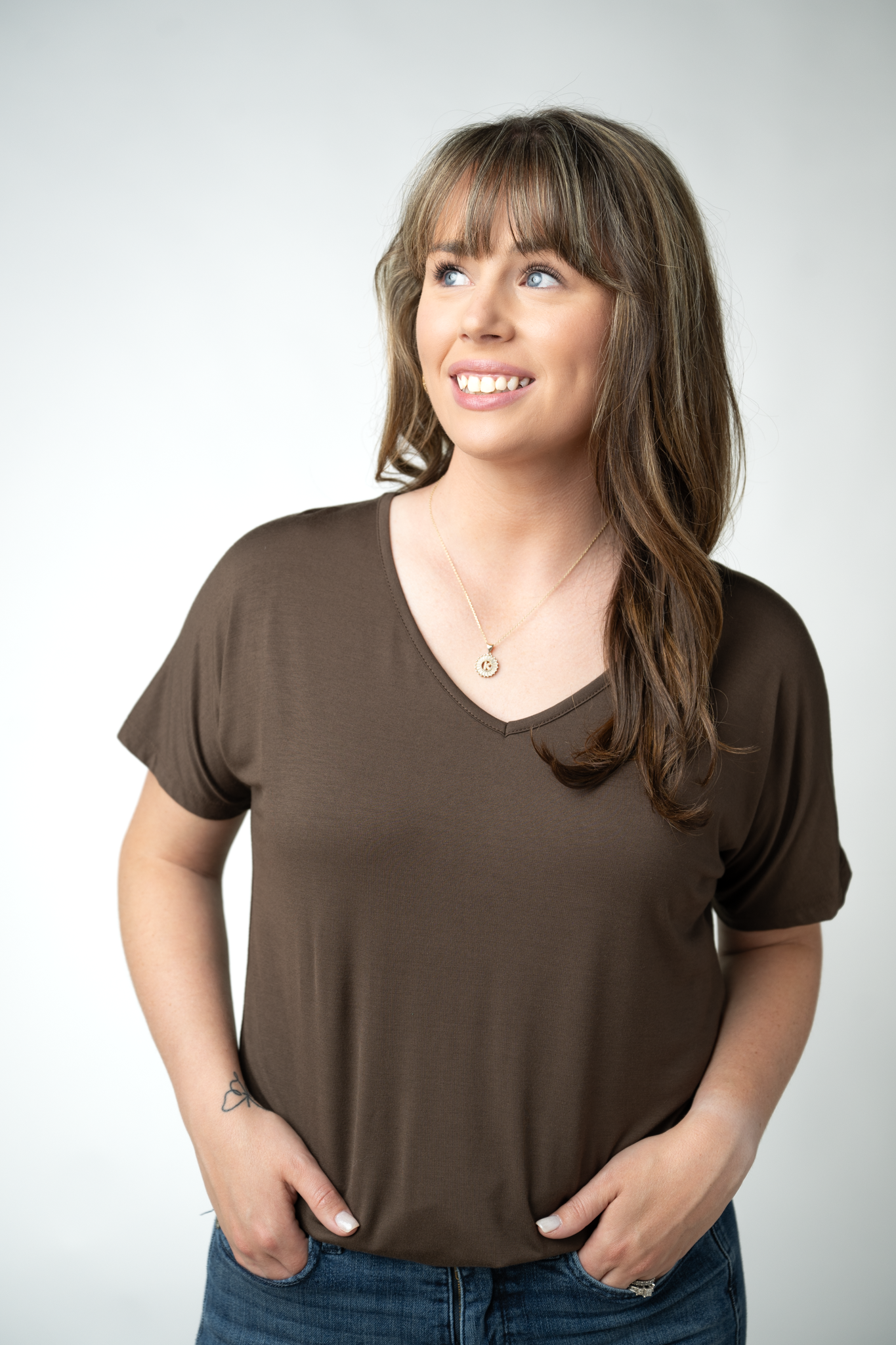 Chloe Cozy Top - Brown