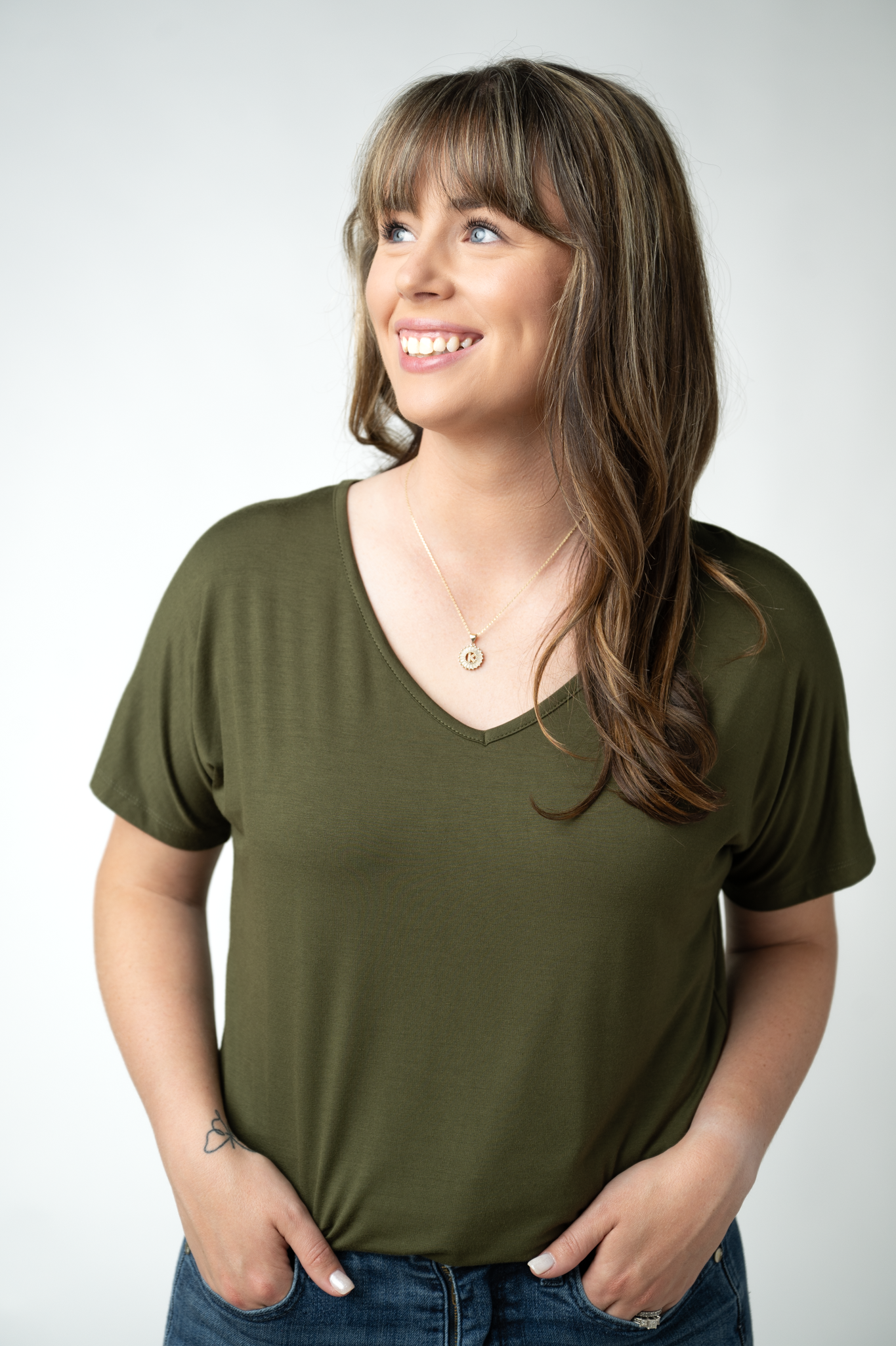 Chloe Cozy Top - Dark Olive