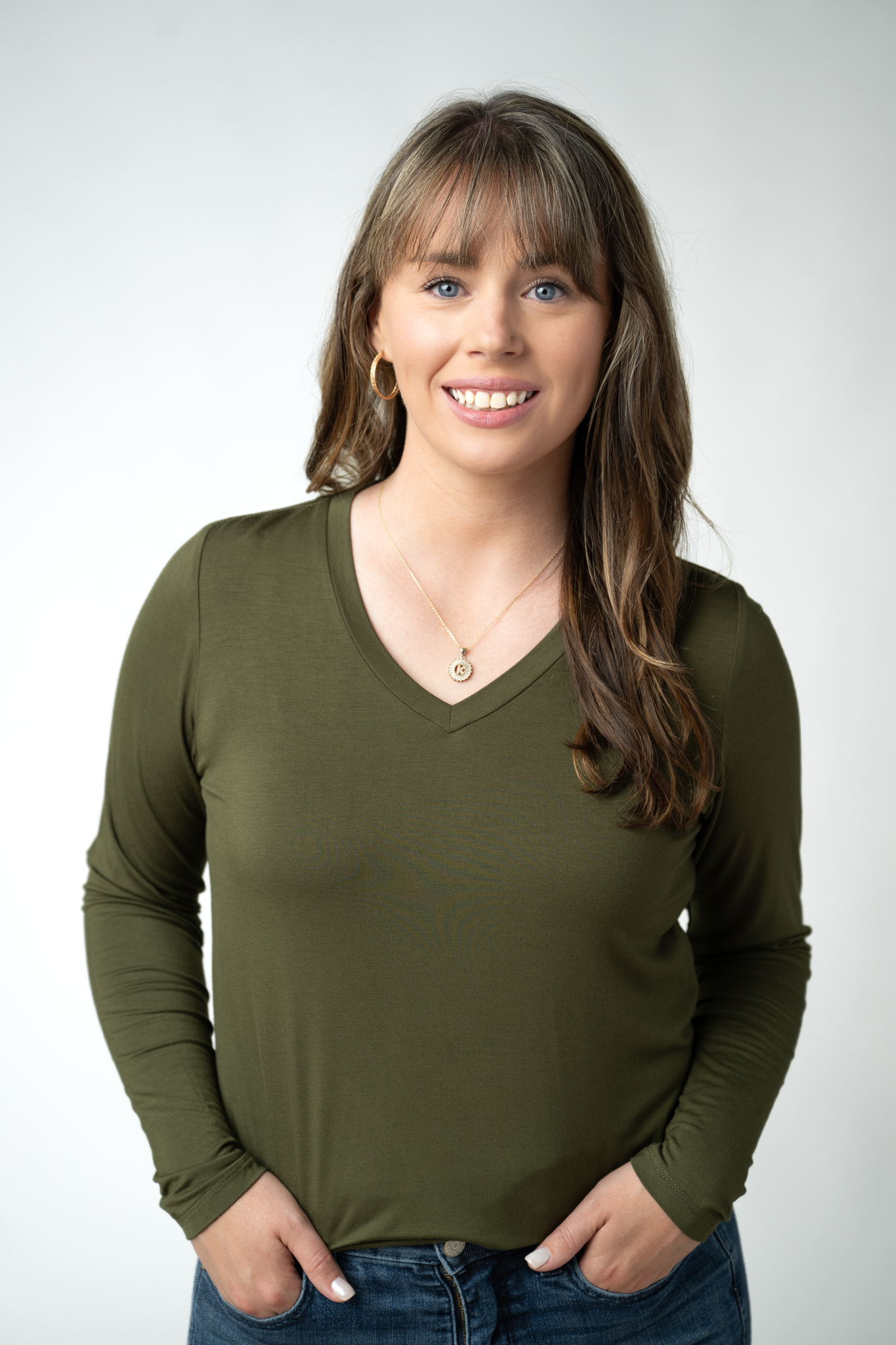Larissa Long Sleeve - Dark Olive