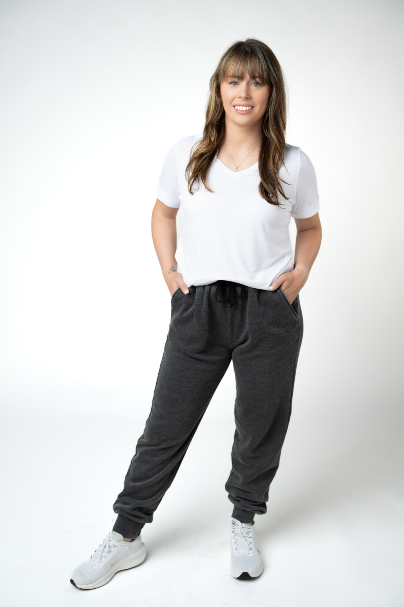 Vintage Wash Joggers - Black