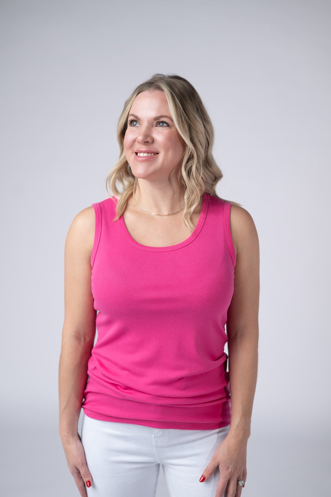 Ava Tank - Hot Pink