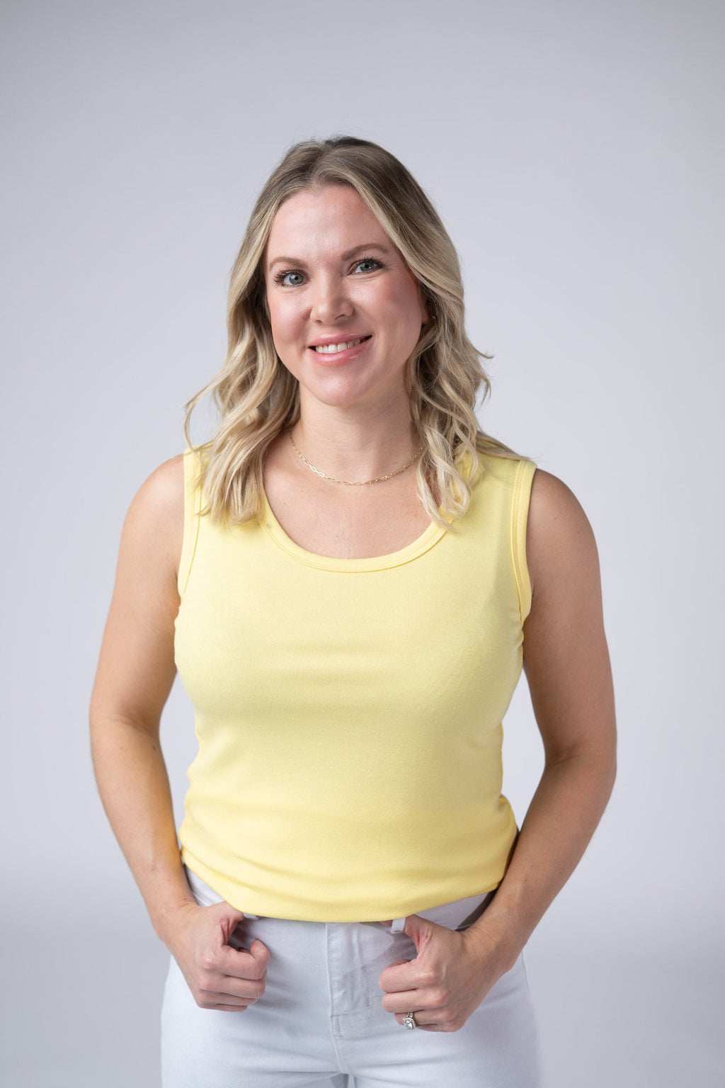 Ava Tank - Yellow