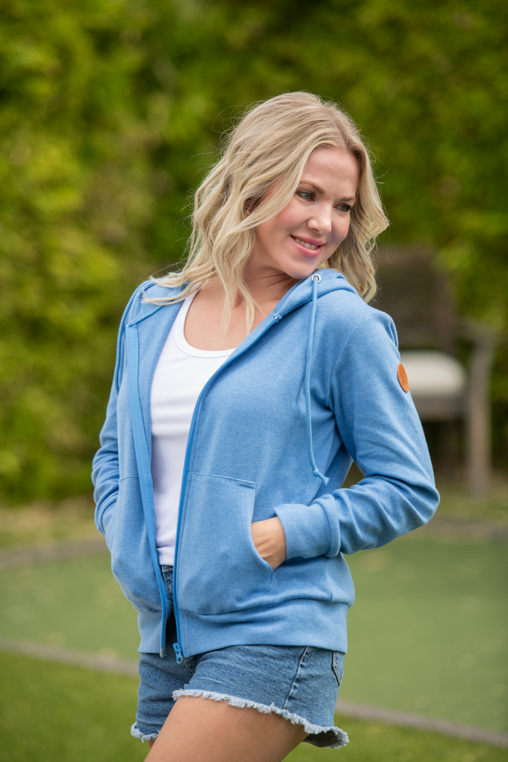 Fullzip Hoodie - Blue