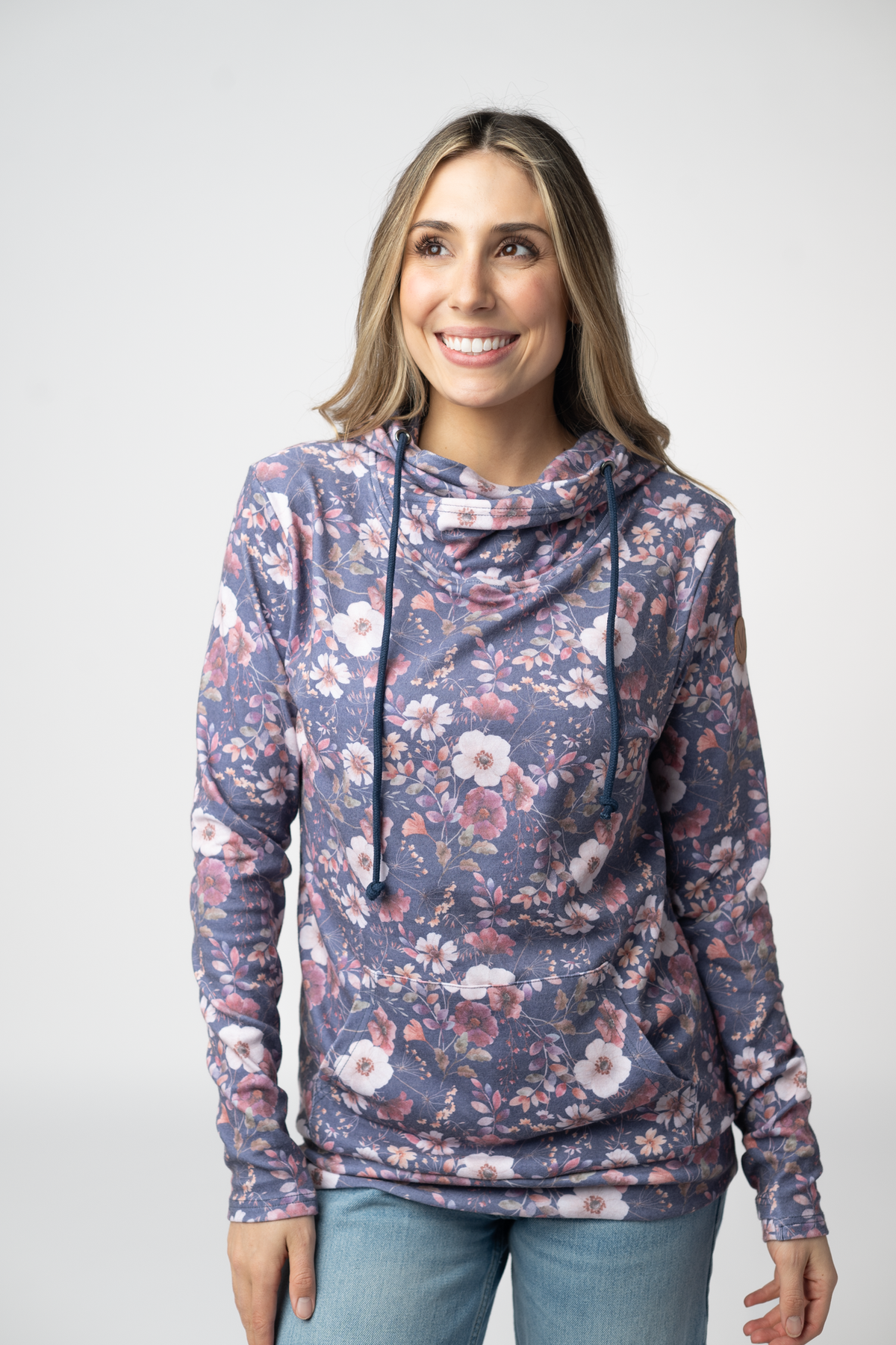 Ashley Hoodie - Blushwood Floral