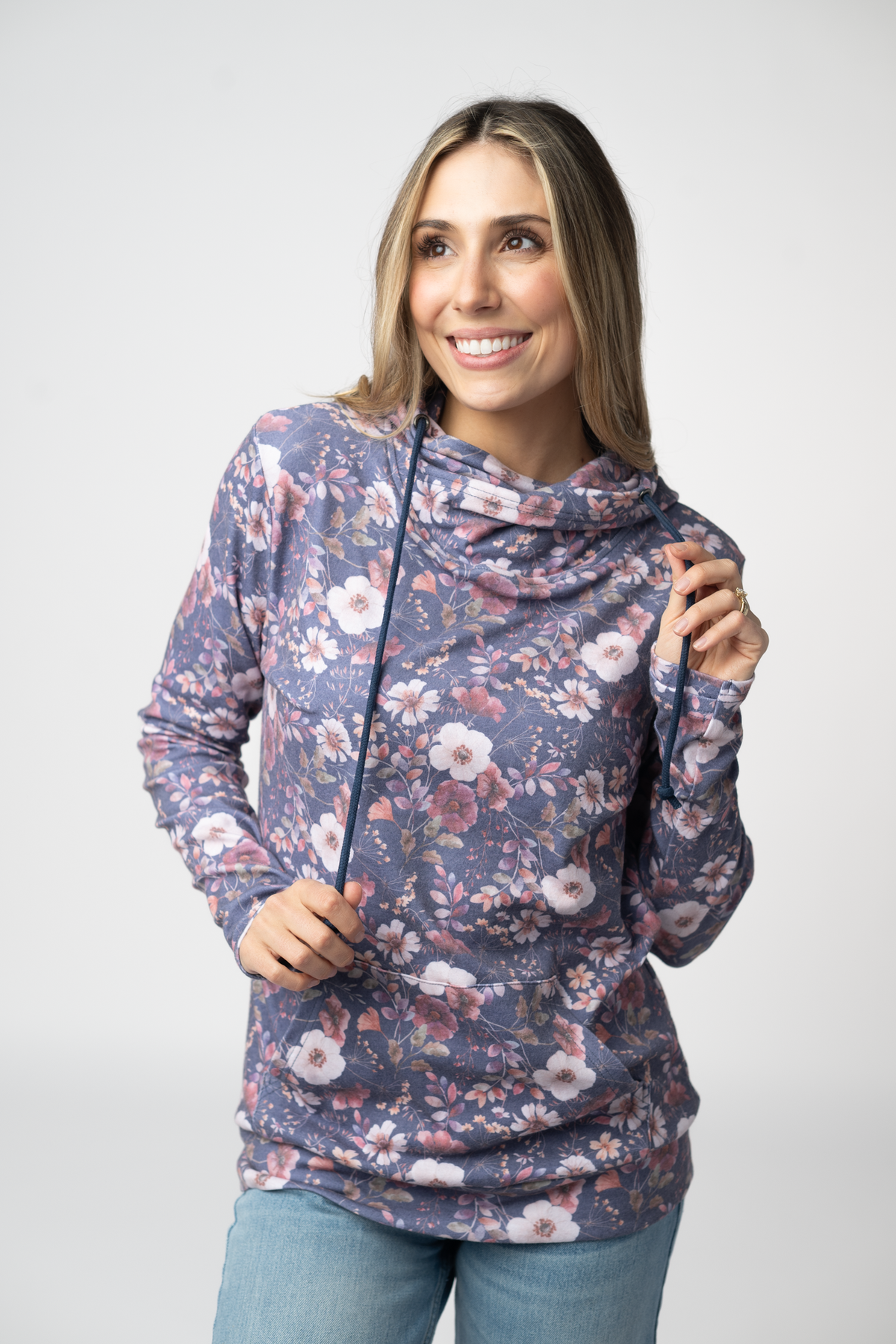 Ashley Hoodie - Blushwood Floral