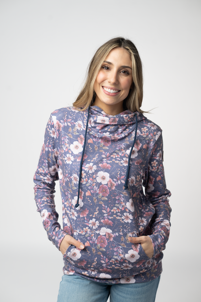 Ashley Hoodie - Blushwood Floral