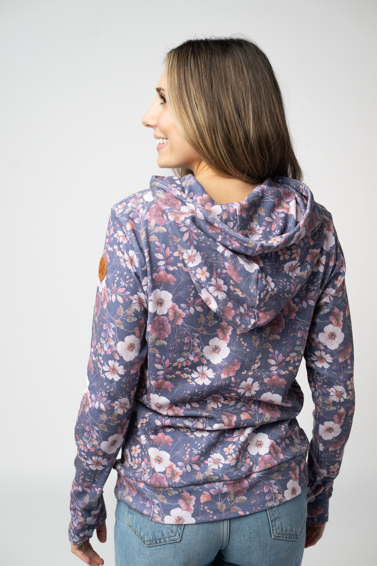 Ashley Hoodie - Blushwood Floral