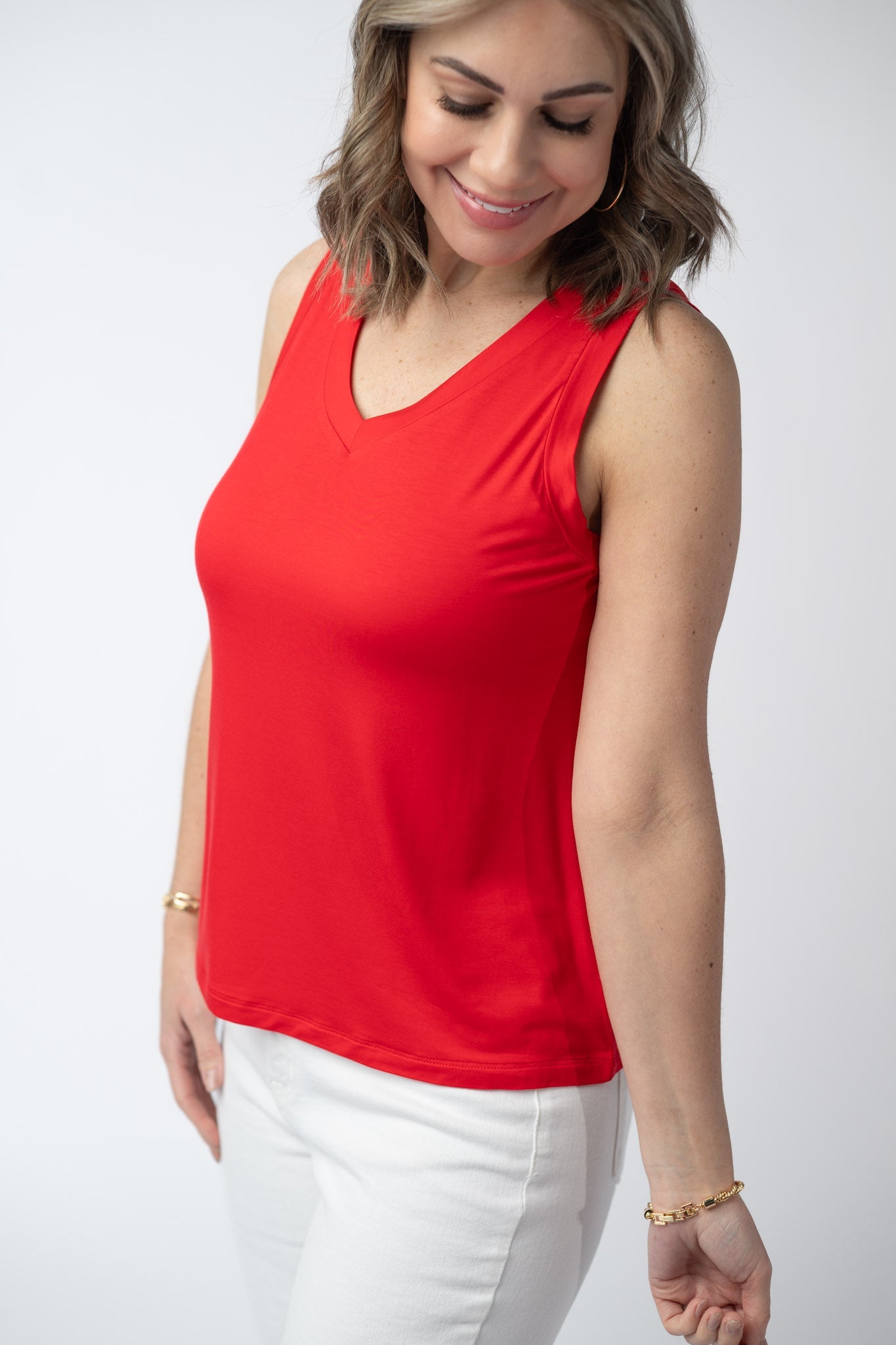 IN STOCK Noelle Tank - Red
