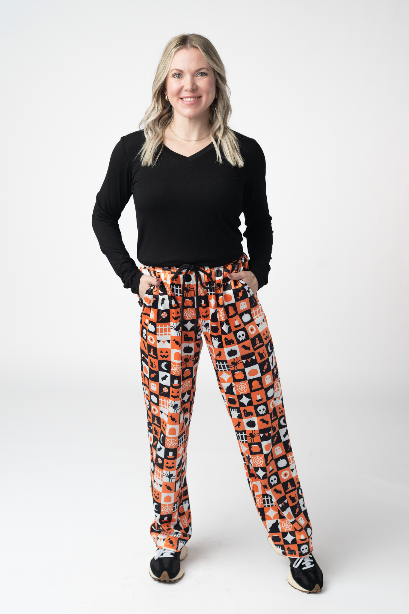 Lounge Pants - Trick-Or-Treat Checkered