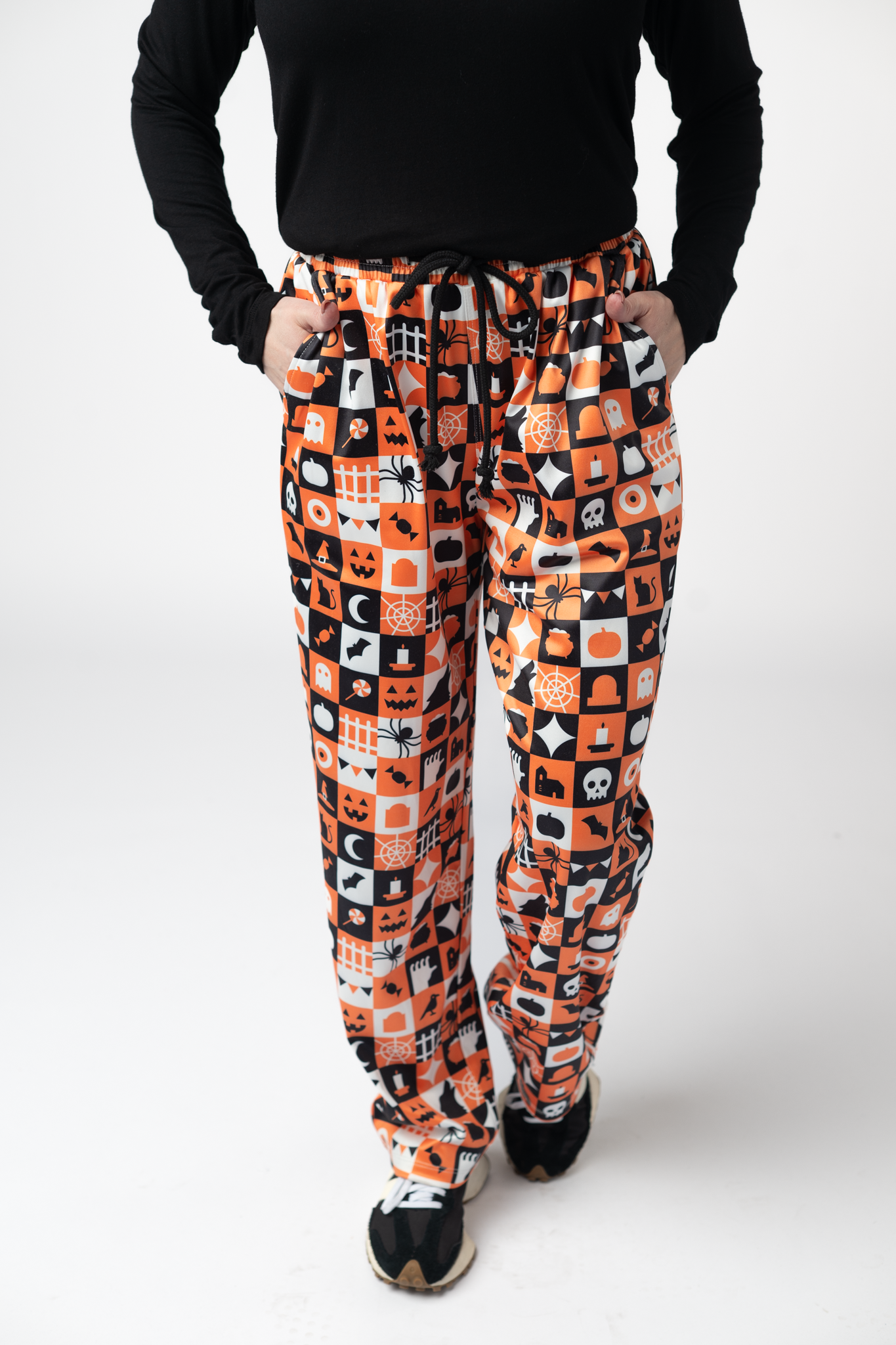 Lounge Pants - Trick-Or-Treat Checkered