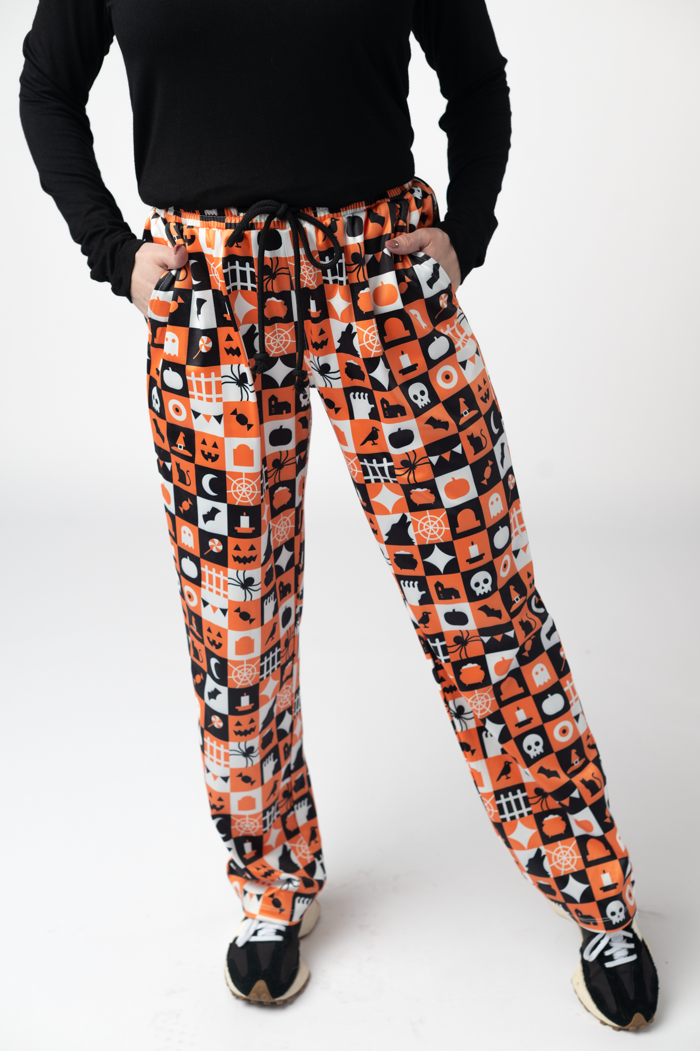 Lounge Pants - Trick-Or-Treat Checkered