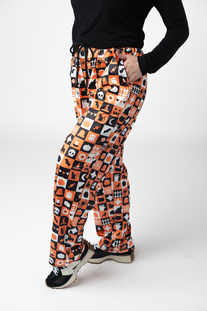 Lounge Pants - Trick-Or-Treat Checkered