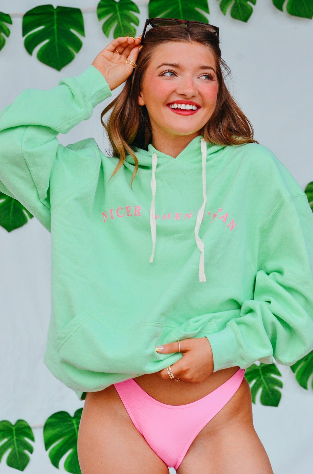 Nicer When I’m Tan Hoodie