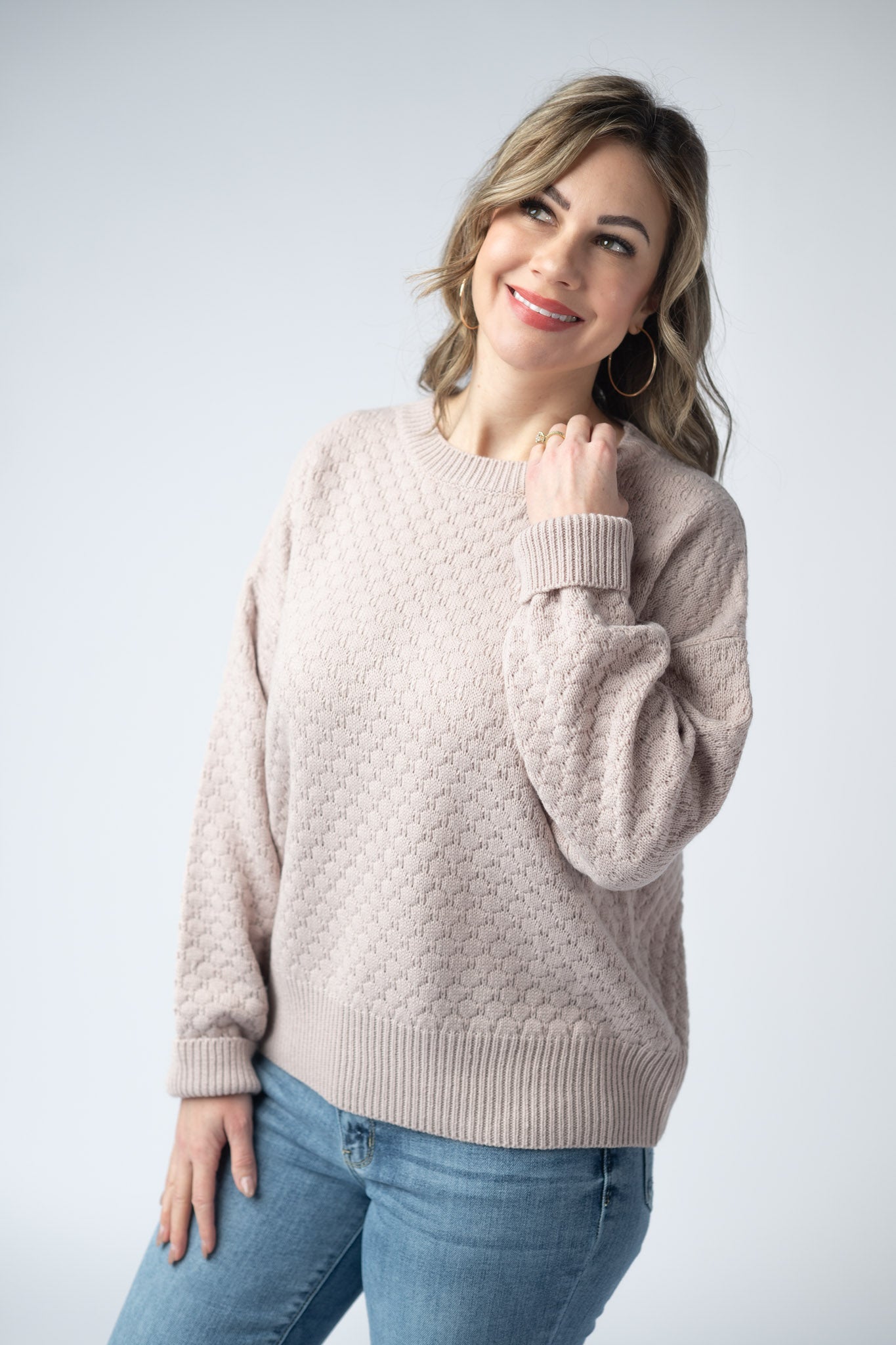 IN STOCK Gianna Pullover Sweater - Neutral