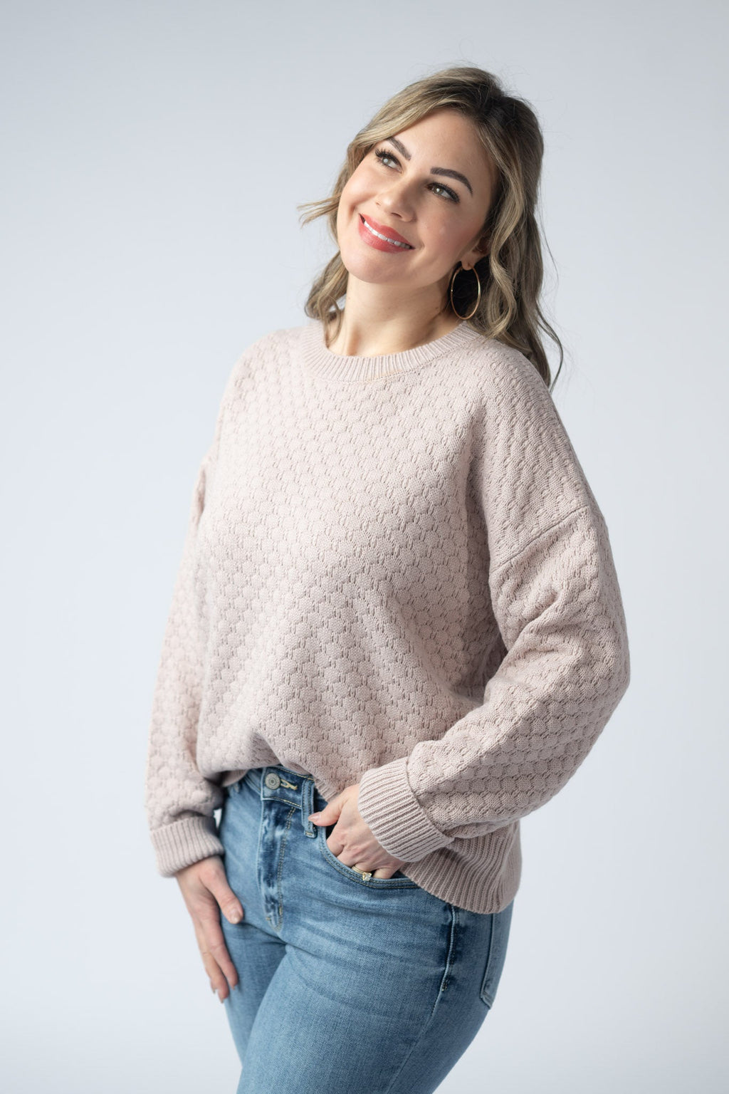 IN STOCK Gianna Pullover Sweater - Neutral