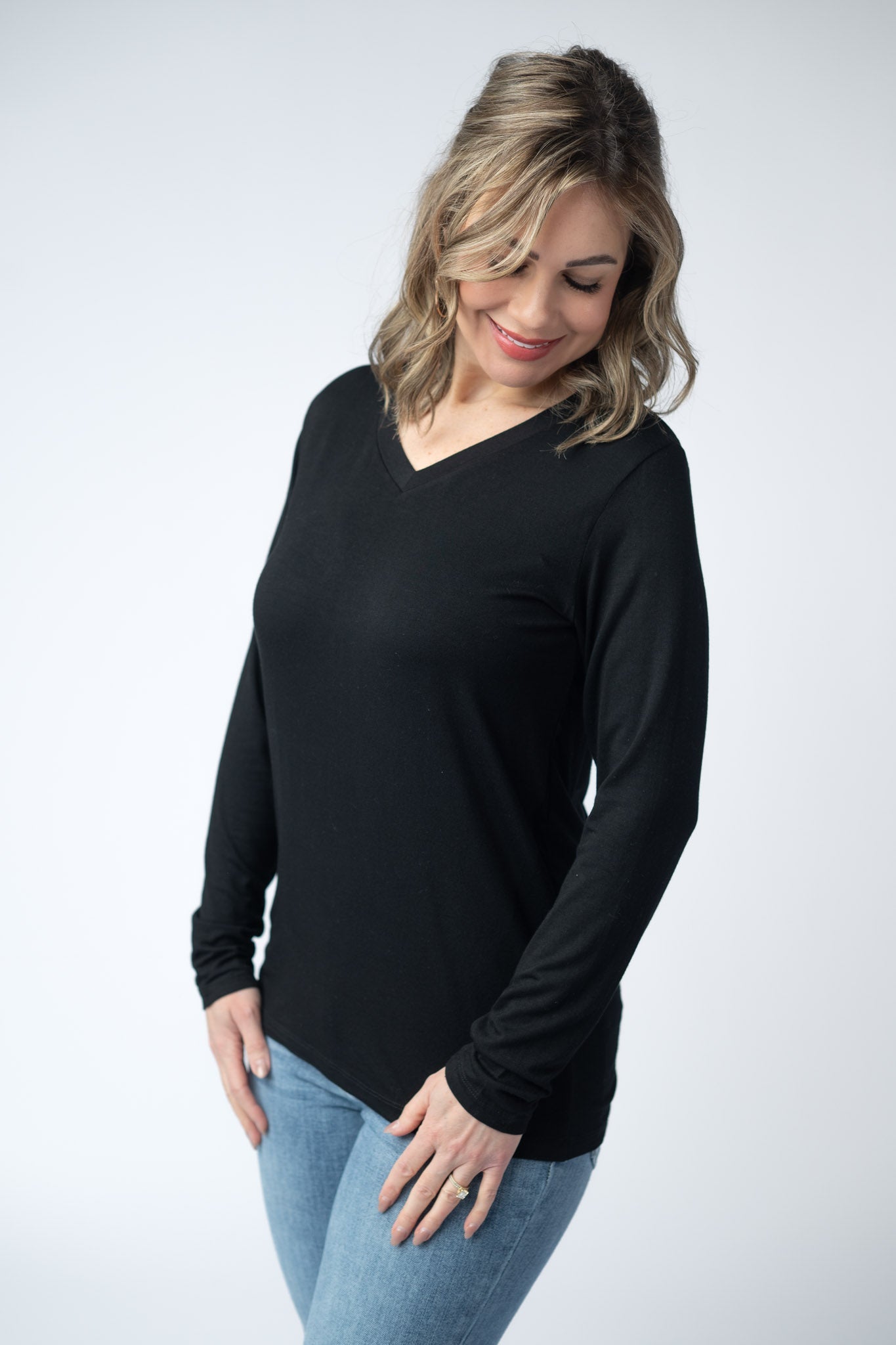 Larissa Long Sleeve in Black