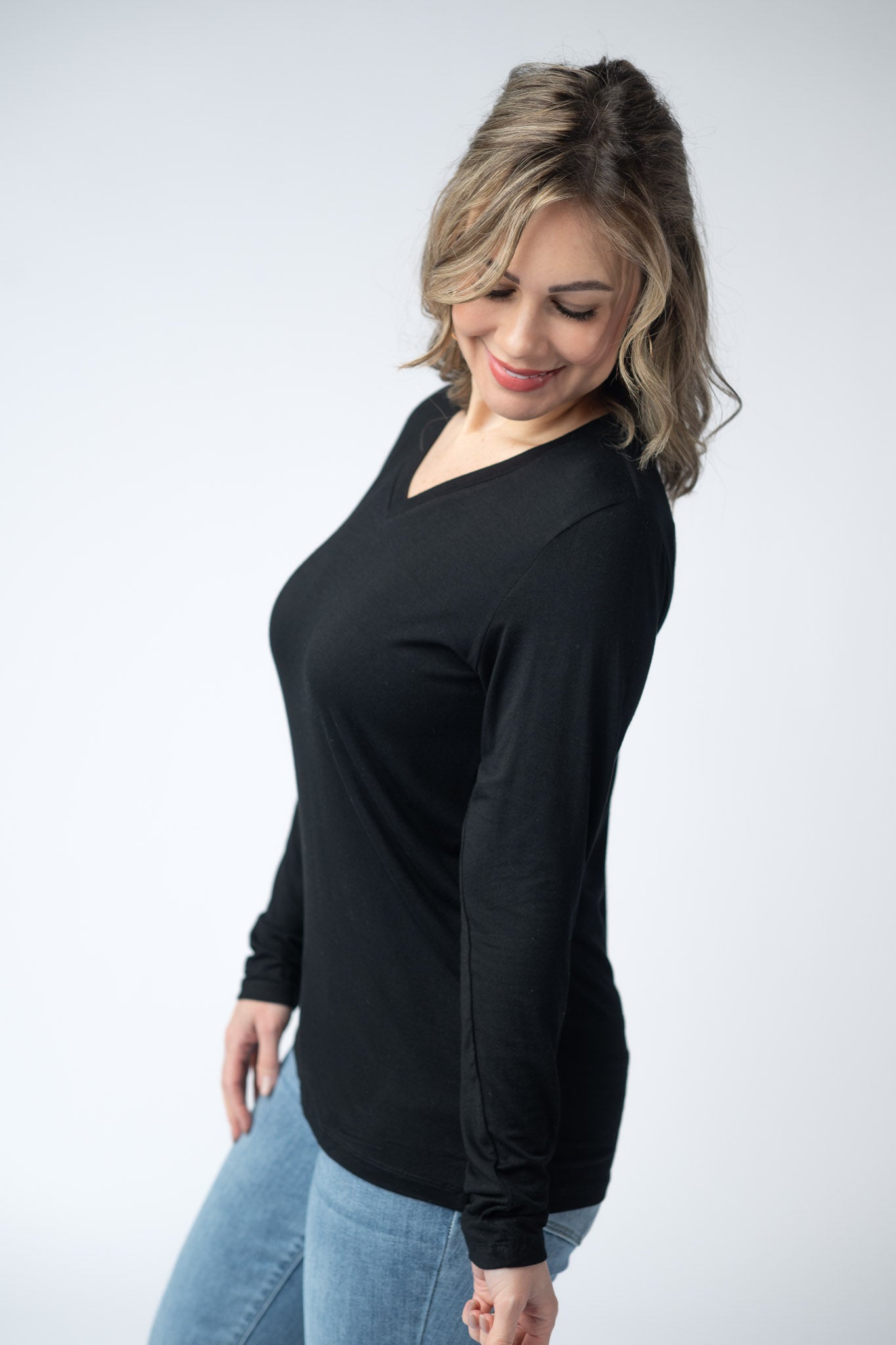 Larissa Long Sleeve in Black