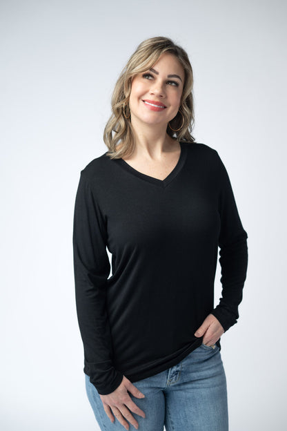 Larissa Long Sleeve in Black